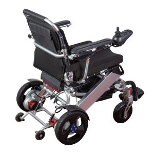 Lithium Ion ISO13485 Lightweight Folding Power Wheelchair