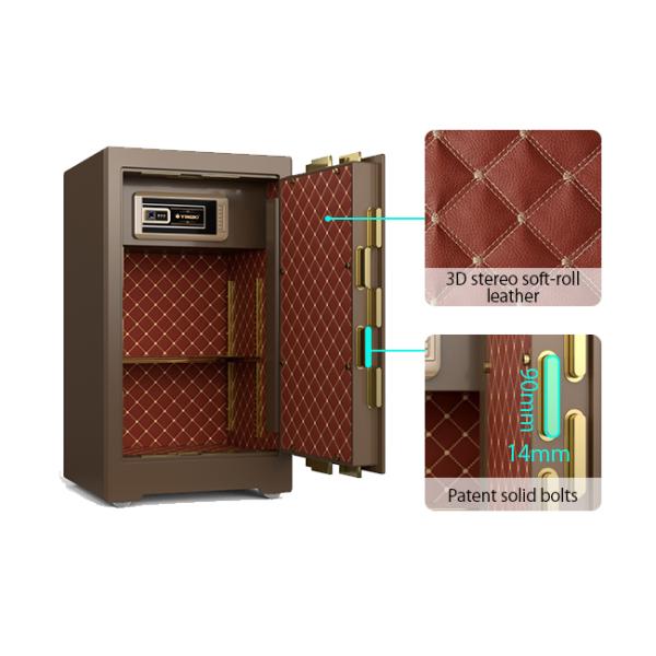 Eco-Friendly Paint Commercial Safe Box with Hidden Box and 10mm Door Thickness