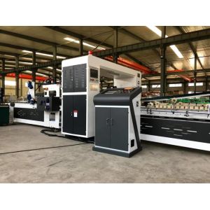 Buy cheap 330-750mm Corrugated Carton Stitching Machine Automatic Carton Folder Gluer from wholesalers