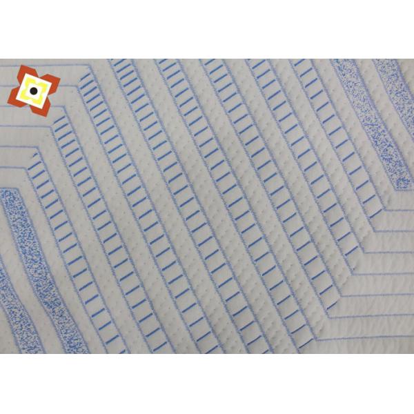 160gsm Bullet Knitted Jacquard Mattress Fabric Custom Digital Printing