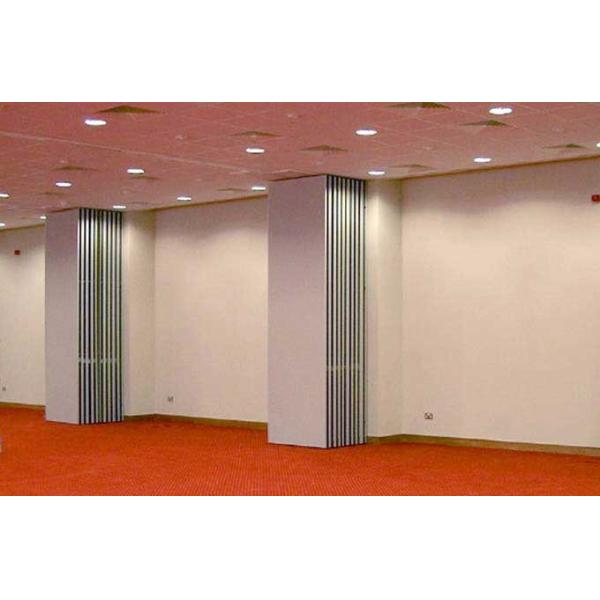 Wooden Acoustic Room Dividers Folding Classroom Partition Sliding Door Movable Partition Wall