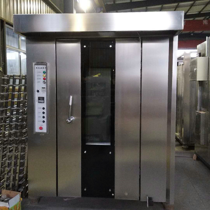 China Stable Performance Gas Rotary Oven / Bread Mooncake Rotary Convection Oven wholesale