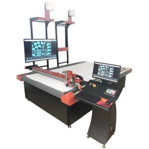 Mini CNC Fabric Textile Cutter Cutting Machine ≤35mm Cutting Thickness 3420*2350