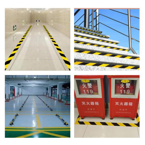 50mm Width Self Adhesive No Residue Barrier Warning Tape