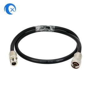 China LMR 400 RF coaxial cable assemblies N male to female jumper cable on sale
