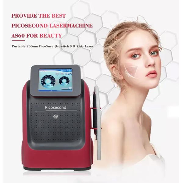 As60 Picosecond Laser Machine Eyebrow Picolaser Tattoo Removal Skin Rejuvenation Skin Whitening Beauty Equipment