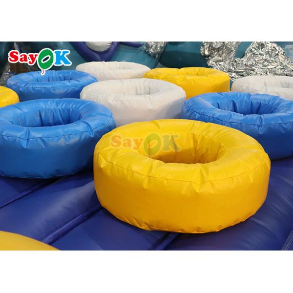 Adult Inflatable Interactive Game 36ft Giant Inflatable Obstacle Course