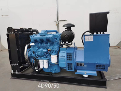 50 KW WeiChai Open Diesel Generator Set Quick Startup Low Fuel Consumption