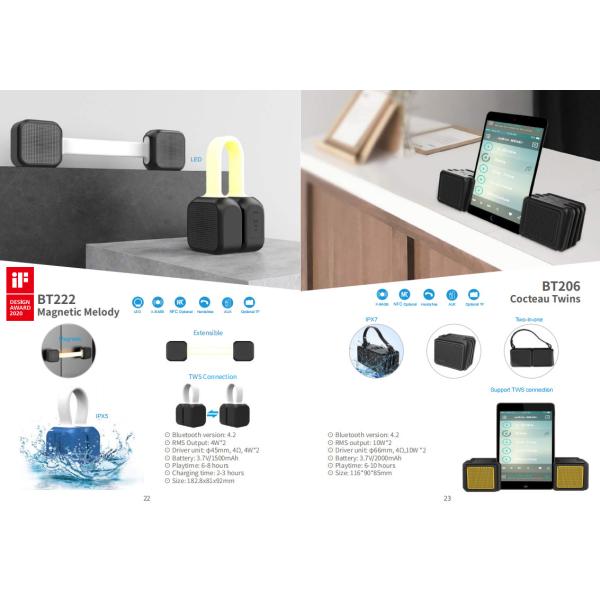 60W Waterproof IPX5 Bluetooth Wireless Speaker with TWS, DSP, TF Card, Equalizer & Subwoofer