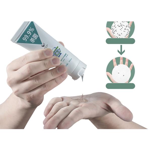 Quick Drying Wash Free Instant Hand Sanitizer With 75% Alcohol Non - Irritating Disinfectant Gel