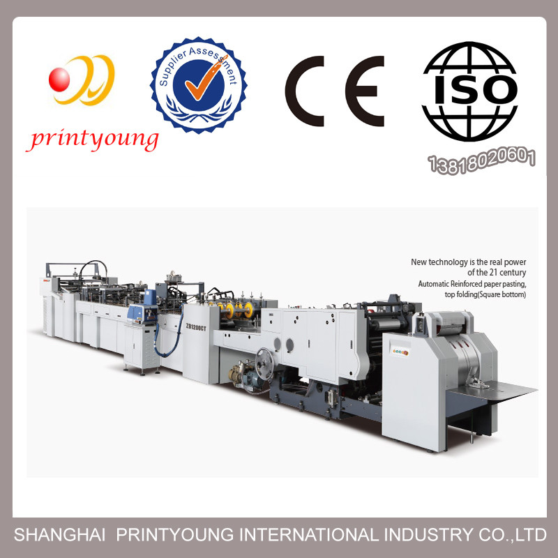 China High Performence Paper Bag Making Machine With Hand Crank Creasing System wholesale