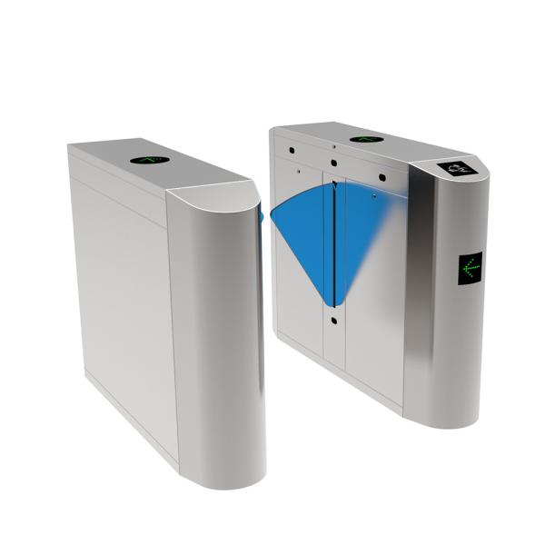 Quality Electronic Pedestrian Barrier Gate SUS304 Speedgate Turnstile With Led Arrow for sale