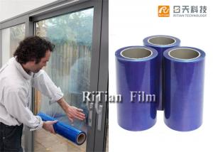 China High UV Resistant Clear Glass Protective Film 1.24 Meter Width For Building Glass wholesale
