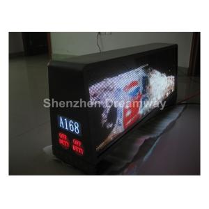 China 5mm Pixel Pitch Taxi Top LED Display 160×160mm with 3500CD Brightness wholesale