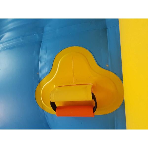 Factory Giant Colorful Floating Inflatable Water Park With Climbing Wall And Slides