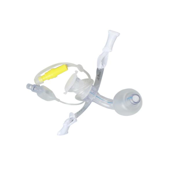 Medical Reinforced Tracheostomy Tube Disposable Tracheostomy Tube With Or Without Cuff
