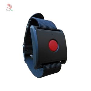 China YK200-1D Sos Button Watch Wireless Transmitter Wireless Pager Watch Wrist-Watch Wireless Call Button wholesale