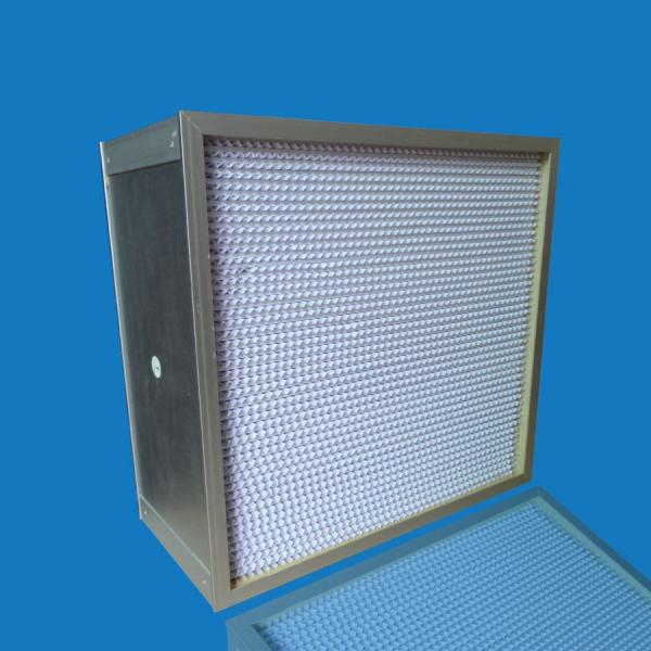 Deep Pleated High Efficiency HEPA Filter Leak Proof with Hot Melt Beads Separator