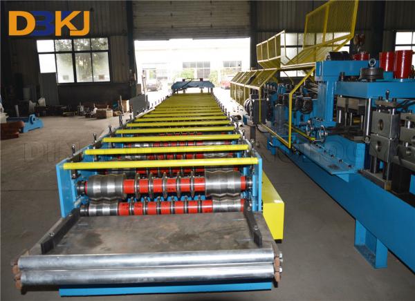 Quality Roof making machine Corrugated Roll Forming Machine  for PLC with touch screen for sale