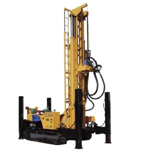 China RCF700C Crawler Mounted Water Well Drilling Rig - 700m Depth Capacity on sale