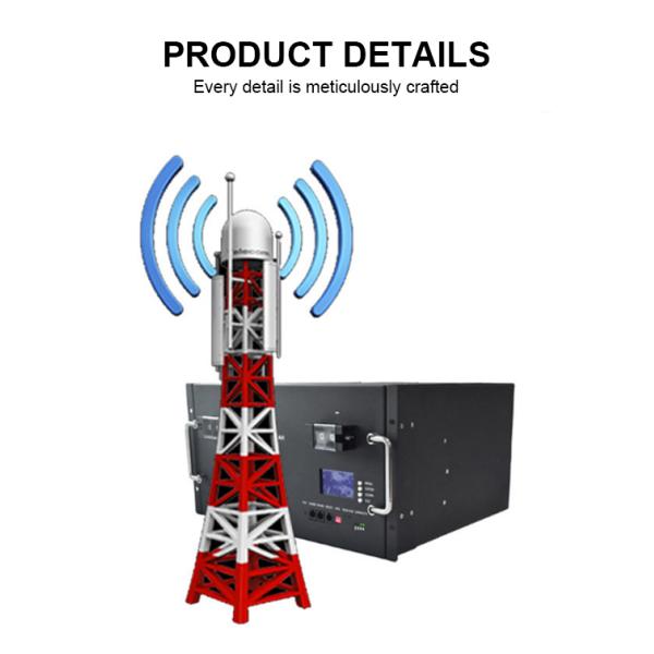 Commercial 48V Lithium Iron Phosphate Battery Replacement 100Ah LFP Battery Pack