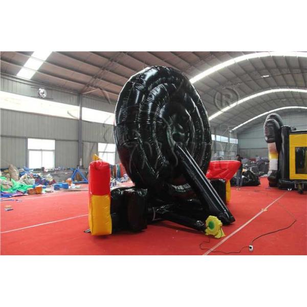 Waterproof Inflatable Soccer Dart Board , PVC Inflatable Interactive Games
