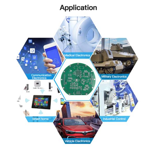 Single Sided PCB Manufacturing Process Advanced Assembly Quick Pcb Prototype