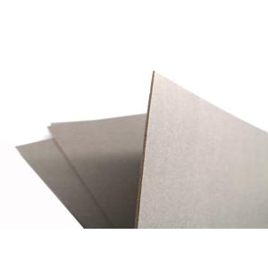 China Hard and Strong Laminated Grey Board , Two Side Grey Paper Board on sale