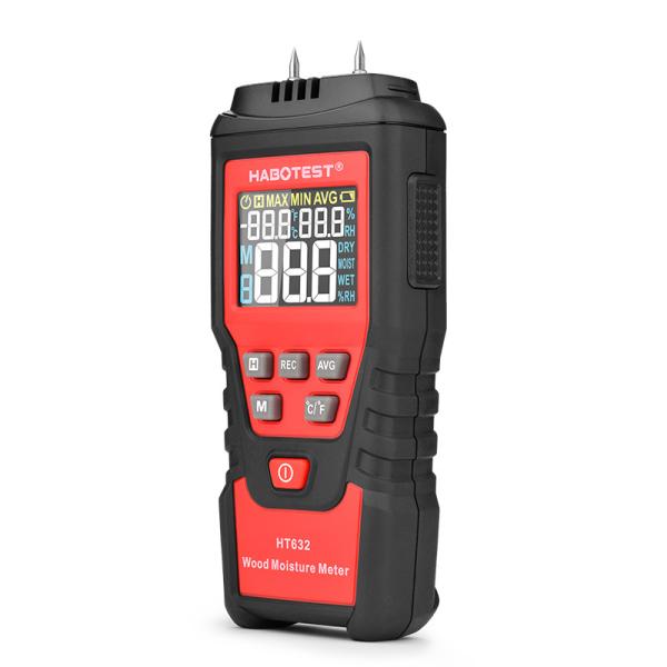 China 99.9% HT632 Humidity Tester Digital Wood Moisture Meter wholesale