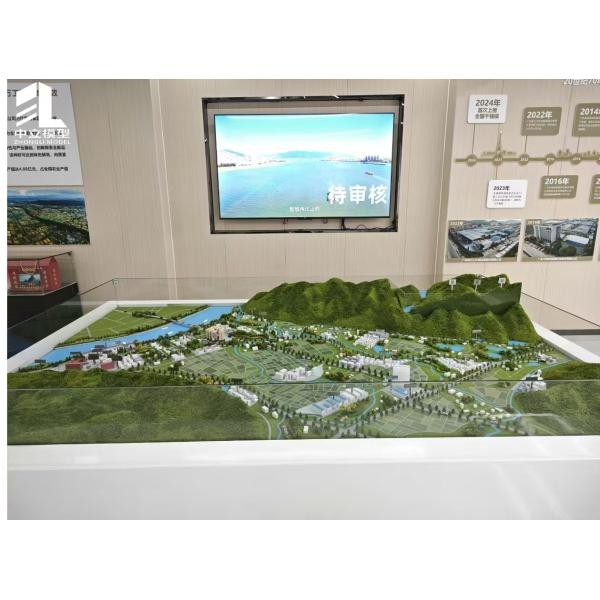 1:150 Building Architecture Models With Retail And Commercial Areas