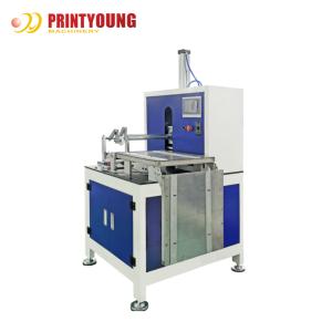 China Paper Round D Type Half Round Box Gluing Backing Machine wholesale