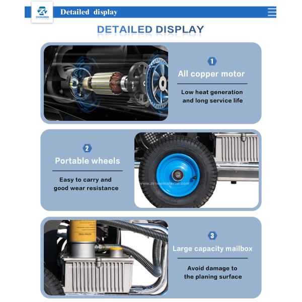 High Performance Gas Powered Airless Sprayer Hydraulic Airless Paint Sprayer OEM
