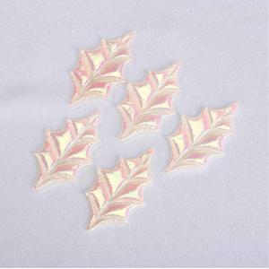 Buy cheap Bright Colourful Homemade Christmas Decorations Holly Leaves Ornaments from wholesalers