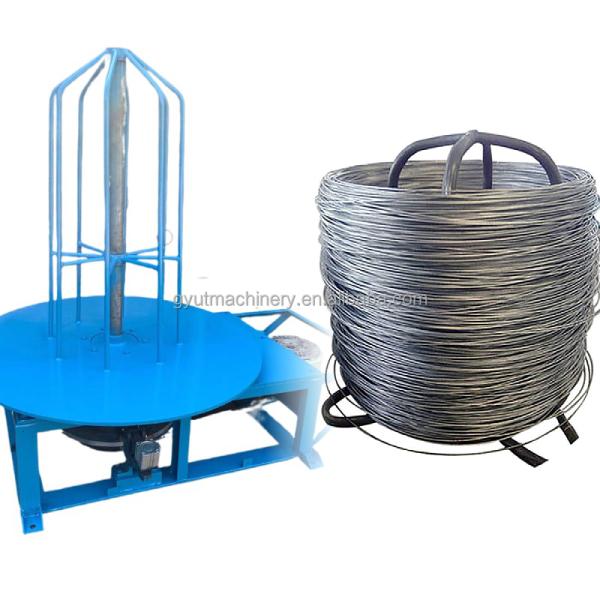 Steel Wire Coiling Machine with 130mm Coil Inside Diameter and 320mm Coil Outside Diameter