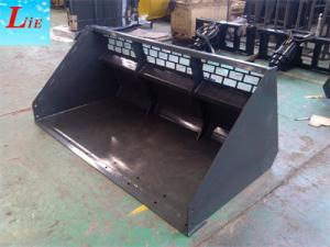 China skid steer snow bucket attachment on sale