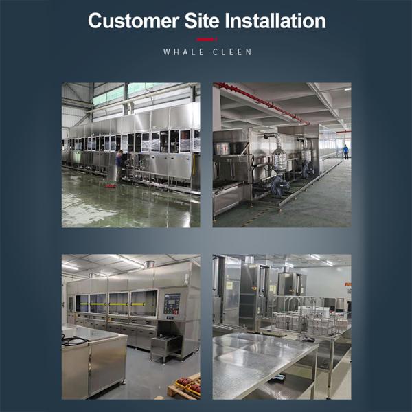 Full Automatic Loading Unloading Port Ultrasonic Cleaner Mechanical Arm Multi Function