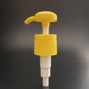 China 28mm Lotion Pump for Plastic Bottle Screw Lock Lotion Dispenser Pump ISO Certification wholesale