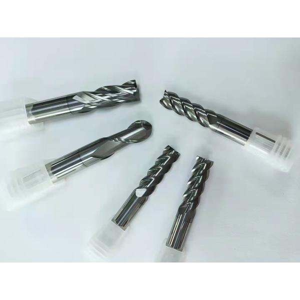 3 Blade Uncoated Tungsten Steel End Mill CNC Tool Alloy Knife 55 Degree