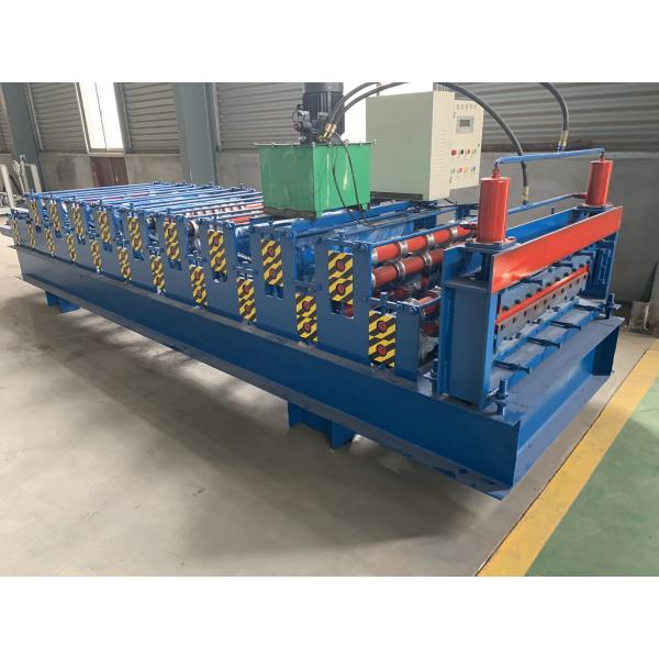 Corrugated IBR Double Layer Sheet Metal Siding Roof Panel Forming Machine