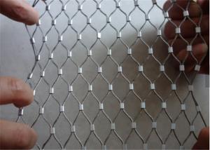 China Flexible Stainless Steel Rope Wire Zoo Mesh, Decorative Cable Mesh Netting Fabric on sale