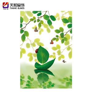 Tissue breathable zebra fabric rolling window curtain