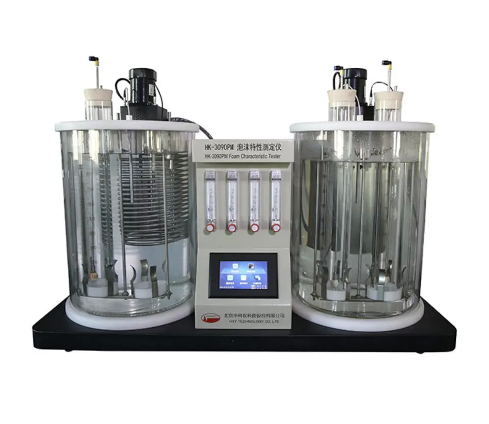 China HUAKEYI HK-3090PM Foaming Characteristics Tester ASTM D92 GB/T 12579 Foam Testing Equipment on sale