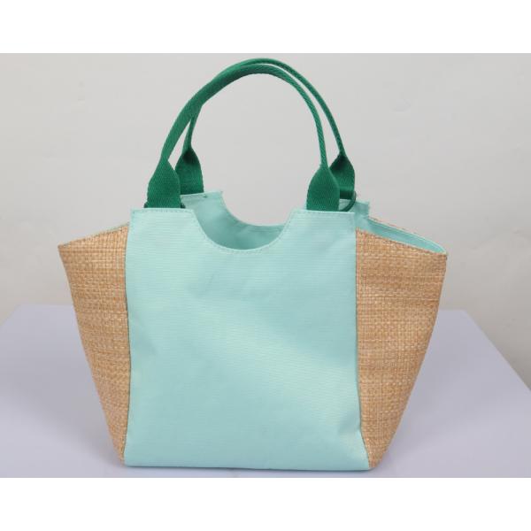 Factory Direct Supplier 100% polyester Recycled fabrics 500D with bamboo fiber fabric for bag