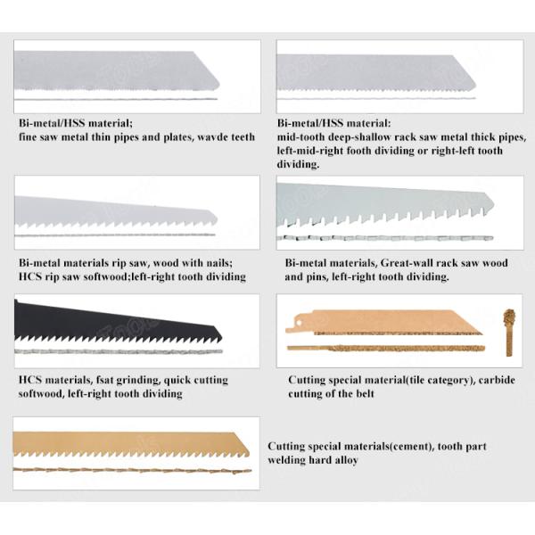 Fast Cutting Stainless Steel hacksaw 9"-12" Bi-metal Straight Reciprocating Saw Blades