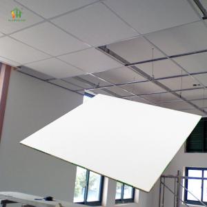 China 595 X 595mm PVC Gypsum Ceiling Panel 7.5mm Thick For Interior Ceiling Decoration wholesale