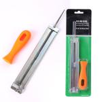 Half Round Saw Chain Sharpening Kit 7 Pieces Flat Round File Chainsaw Sharpener