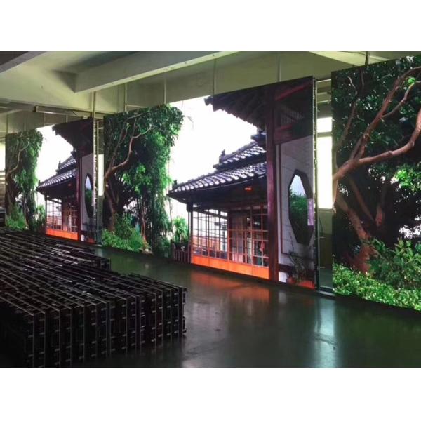 Customized 500x1000mm P4.81 Indoor Rental Led Screen For Live Event