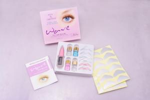 China Pink 14.3*12.7*2.5 cm Wave Eyelashes Perm Kit Perfect Lashes For Eyelash lifting and perming on sale