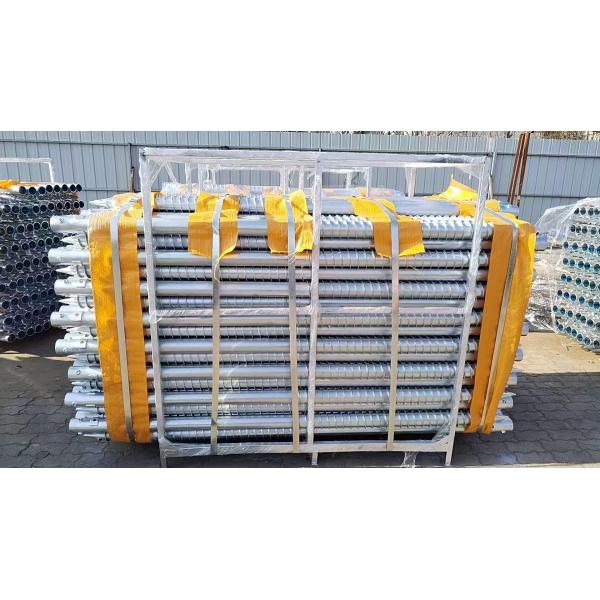 Screw Helical Ground Screws For Foundation Solar Support Spiral Galvanised