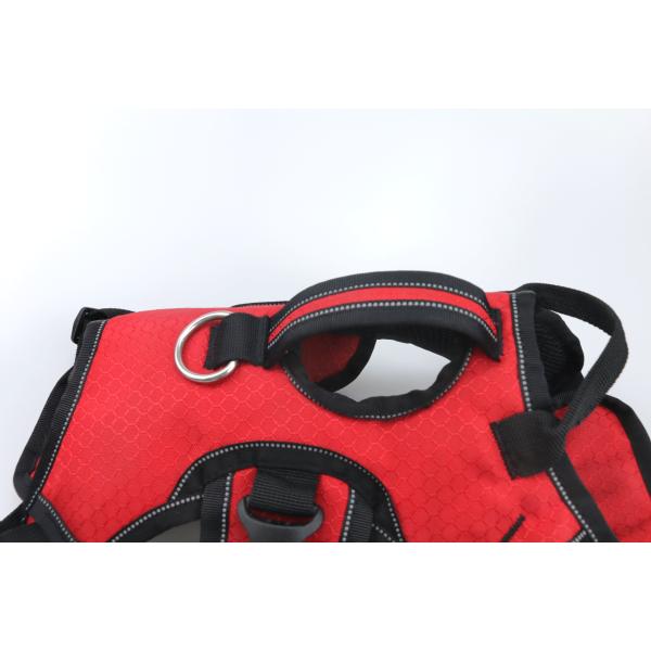 Tactical Chest Tightening Dog Harness Reflective No Pulling Front Clip